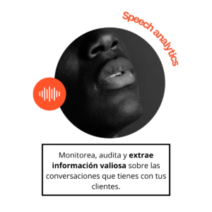 Monitorea, audita y extrae información valiosa sobre las conversaciones que tienes con tus clientes.